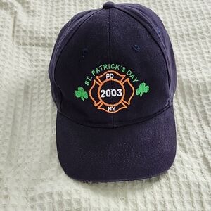 NY Fire Dept St. Patrick's Day Embroidered Cap